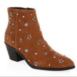 😍Rebecca Minkoff Embellished Celestial Ankle boot
